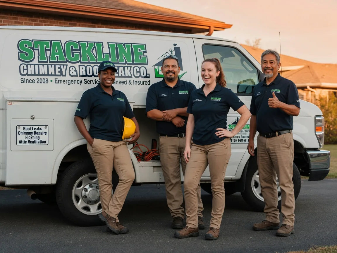 Chimney flashing repair company in Annandale, MN